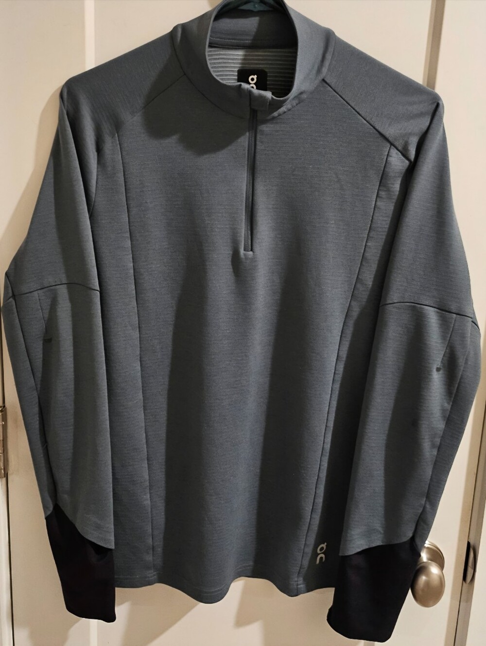 On Running Quarter-Zip Weather Shirt Running Pullover - Size Medium - Green